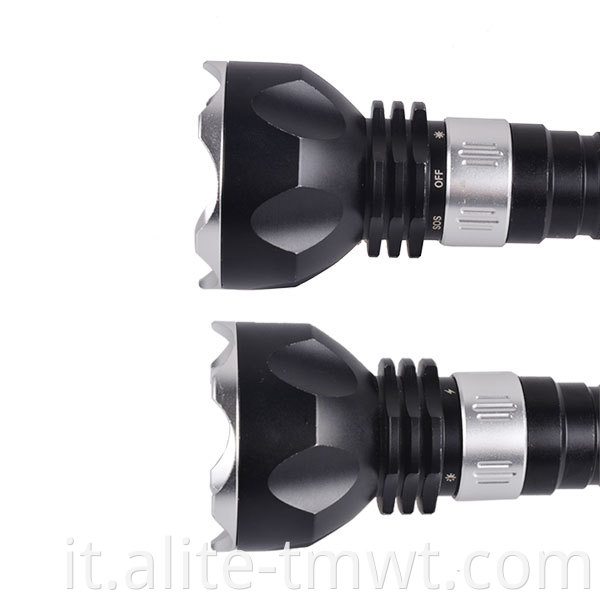 Testione IP68 ad alta potenza IPTROUT INFROOPO IN MACCHIO IMBACCHI TORCHI DI DIVING LED LUMINO 10000 LUMEN